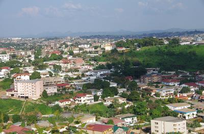 Yaounde suburbs, Cameroon