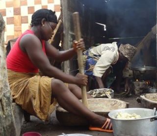 Cameroon Food Collection: Achu Preparation