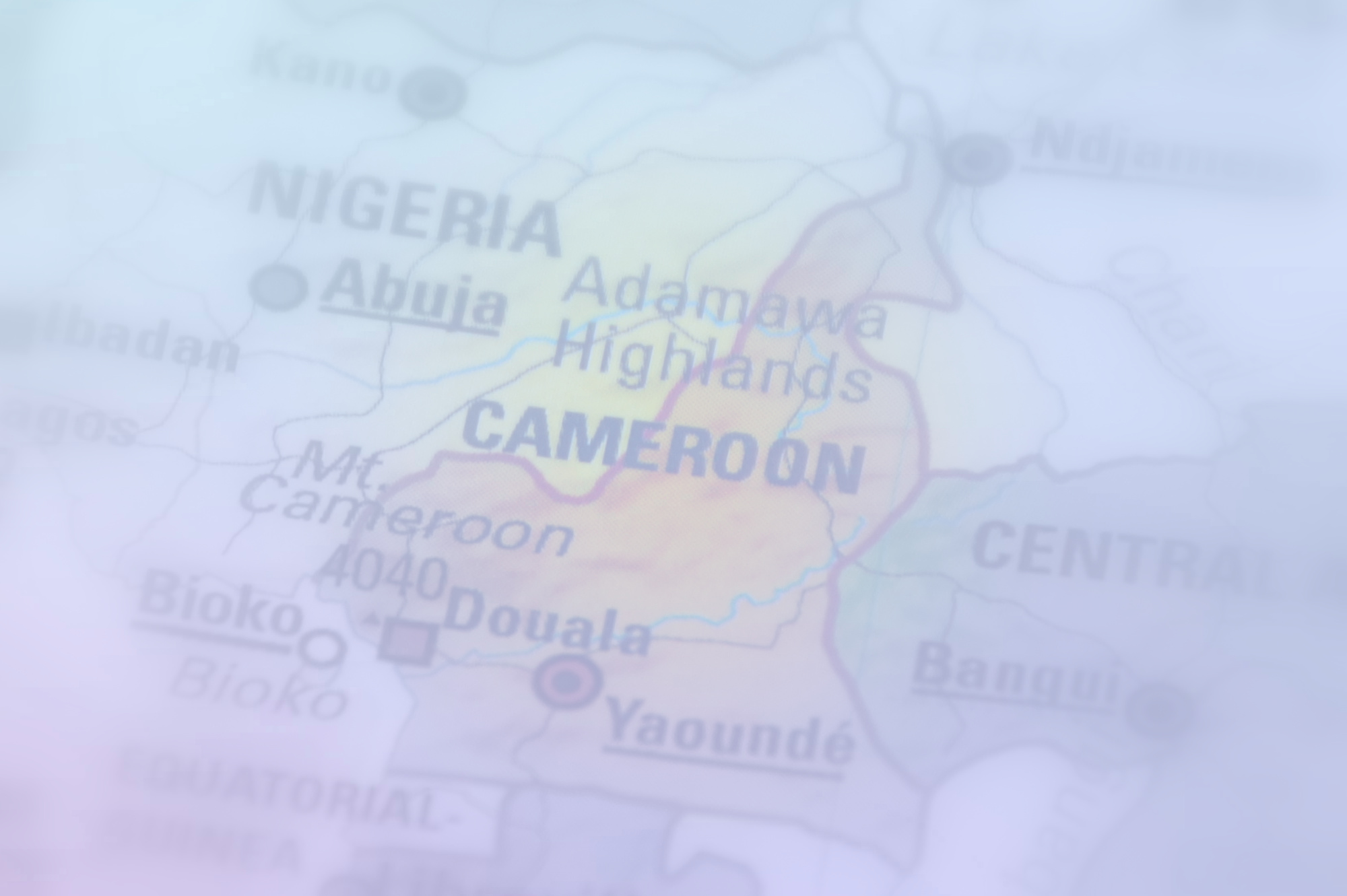 Cameroon-Map